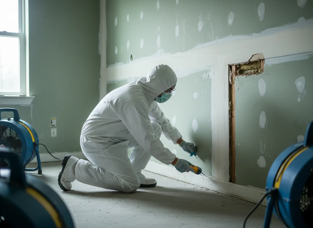 Water Damage Restoration company in Bluffs, IL